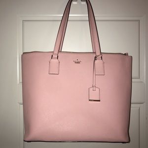 Large Light Pink Kate Spade Tote